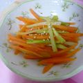 ピンクのたまご's cooksnap of when they made 節約ブロッコリーの芯のきんぴら.