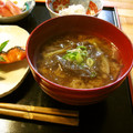 カナティーヌ's cooksnap of when they made もずくとみょうがのお味噌汁.