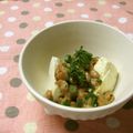 赤い電話's cooksnap of when they made 簡単乗せるだけ☆豆腐on納豆♪.