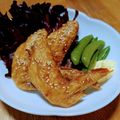 みにみまこ's cooksnap of when they made 世界の山ちゃん風♡手羽先唐揚げ.