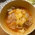 みゅう's cooksnap of when they made ダイエット＆時短！白滝で味噌キムチスープ.