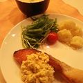 なおなお１０２２'s cooksnap of when they made 鮭のムニエル☆カレータルタルソースかけ☆.