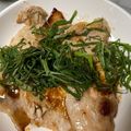♬のんのこ日和♬'s cooksnap of when they made 大葉たっぷりの豚ロース梅ポン酢ソテー.