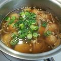 ふじちゃん3's cooksnap of when they made 冷凍たこやきで！たこやきすぅぷ.