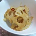 どらどらみん's cooksnap of when they made ピリ辛♪れんこんだけのきんぴら.
