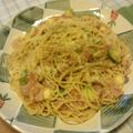 あんこずんだ's cooksnap of when they made *アボカドとモッツァレラのトマトパスタ*.