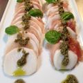 苦楽園マダム's cooksnap of when they made カブと生ハムの前菜バジルソース.