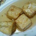 t0mozou's cooksnap of when they made 揚げ出し豆腐～柚子胡椒風味のあんかけで～.