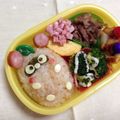 あぁるちゃん's cooksnap of when they made キャラ弁に♪秋～ポンポコたぬきくん.