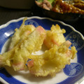 nabeko44kazu's cooksnap of when they made 蒲鉾と干しエビのかき揚げ＊お弁当に.