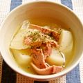 てらよう's cooksnap of when they made かぶとベーコンのスープ.