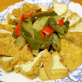 カピぞう's cooksnap of when they made 厚揚げとピーマンの煮もの.