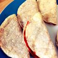 xoxobarbie's cooksnap of when they made ぱぱっと半月ケサディーヤ.