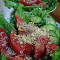 ぽんず推し！'s cooksnap of when they made アーモンド風味♡♥トマトしらす和え.