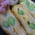 mae_chan's cooksnap of when they made 枝豆チーズ卵焼き.