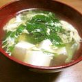 Match's cooksnap of when they made 小松菜と卵のスープ♪.