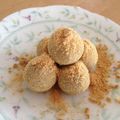 ひかちんのママ's cooksnap of when they made 簡単♪はったい粉でお団子.