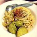 akic5's cooksnap of when they made さつまいものクリームパスタ.