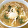 うめ27's cooksnap of when they made みそキムチうどん.