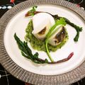 ちわここ's cooksnap of when they made あやめ雪蕪のグリル葉っぱソース.