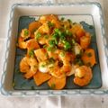 バウンド's cooksnap of when they made 海老&柿&チーズの爽やか味噌和え.