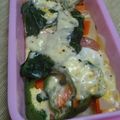 umekko＊'s cooksnap of when they made ルクエで簡単☆野菜たっぷりチーズオムレツ.