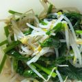 lily32k's cooksnap of when they made 簡単！もやし＆ホウレン草のさっぱりナムル.