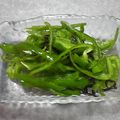 小春ちゃむ's cooksnap of when they made 簡単生ピーマンの料理.