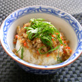 nekoland's cooksnap of when they made さばそぼろ*ご飯のお供に*.