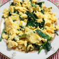 mahakala's cooksnap of when they made ほうれん草と卵炒め.