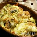 MAMAJA's cooksnap of when they made シャケとキャベツのマヨチーズグラタン.