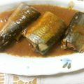minandron's cooksnap of when they made 秋刀魚の味噌煮～骨まで食べられる～.