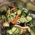 よりさく♡'s cooksnap of when they made 【キュウリとワカメのすしのこ和え】酢の物.