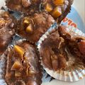 makoai's cooksnap of when they made 米粉ときな粉のハチミツ蒸しパン.