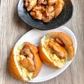 悠LOVE航's cooksnap of when they made 味は、バッチリ◎ロールパンサンドイッチ！.