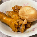 Disney_m2's cooksnap of when they made 煮込むだけ♪手羽元とゆで卵の簡単甘辛煮♡.