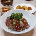 ゆいころままこ's cooksnap of when they made プロ直伝！カツオのたたき丼.