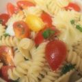 manamero's cooksnap of when they made お手軽☆トマトペンネ☆(付け合わせ).