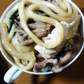 ｺﾛﾛ♪ｺﾛｺﾛ's cooksnap of when they made 手抜き？おでん汁de煮込みうどん.