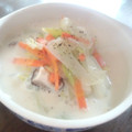 亜久里's cooksnap of when they made 野菜たっぷり!しょうがのミルクスープ.