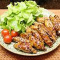 ちべターリー's cooksnap of when they made 手羽中☆照り焼き☆.