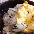みにあーす's cooksnap of when they made 水菜としらすの焼き飯.