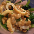 tomokoshiawase's cooksnap of when they made 納豆inほうれん草＆ちくわ.