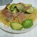 minami419's cooksnap of when they made アボカド納豆パスタ.