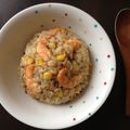 夕つばめ's cooksnap of when they made フライパンで作る☆簡単エビピラフ♪.