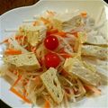 みきぴょ's cooksnap of when they made じゃこと大根とゆばの秋冬サラダ.