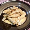 めぐのぞちゃん's cooksnap of when they made 意外と合う！『ごぼうのバターソテー』.