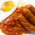 信乃犬's cooksnap of when they made 【スペイン料理】キューバ風トマトライス.