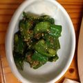 さくらんぼはちえり's cooksnap of when they made ピーマンのナムル.