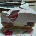runmaru710's cooksnap of when they made 梨と赤ワインのムースのレアチーズケーキ.